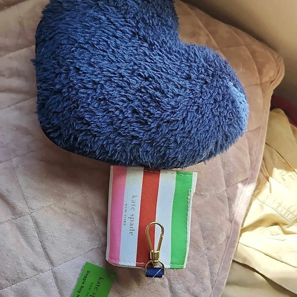 Kate spade dog pillow and poop bag holder